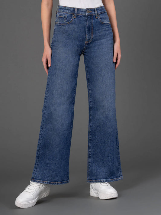 High Rise Flared Jeans for Women