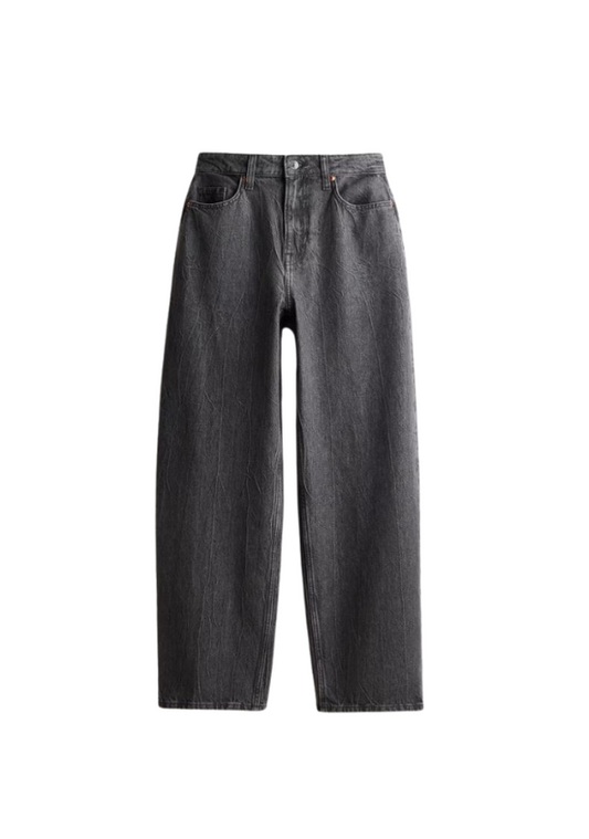 H&_M Black Baggy Jean